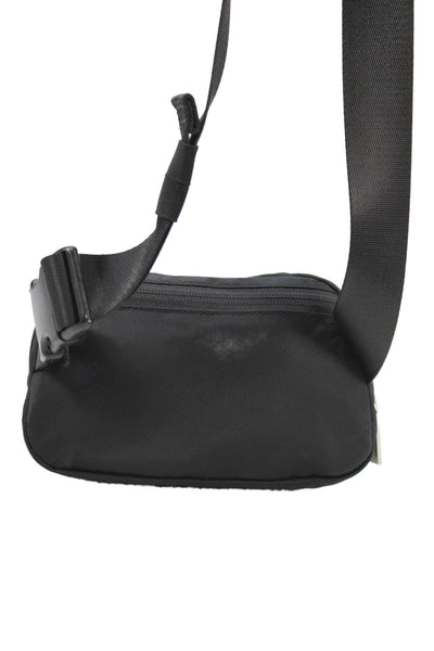 Lululemon Women's Zip Closure Canvas Belt Bag Black