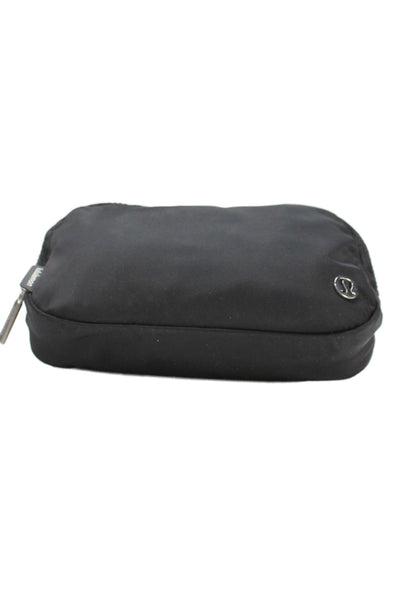 Lululemon Women's Zip Closure Canvas Belt Bag Black