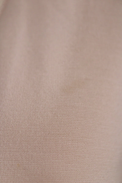 Vince Women Basic Tunic Beige V Neck Long Sleeve Polyester Blouse Size S