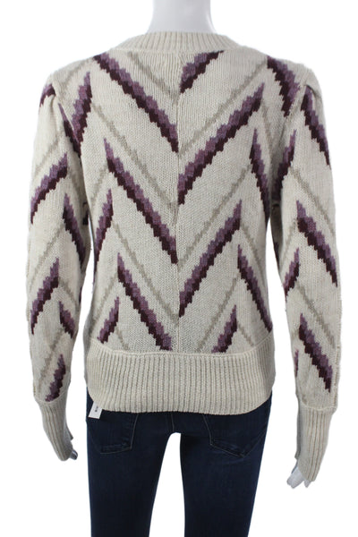 Isabel Marant Etoile Unisex Pullover Sweater Beige Crewneck Alpaca Size 38