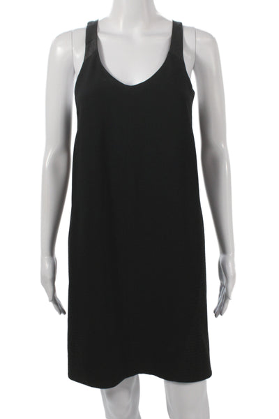 Rag & Bone Women Slip Dress Black V Neck Drawstring Size 2
