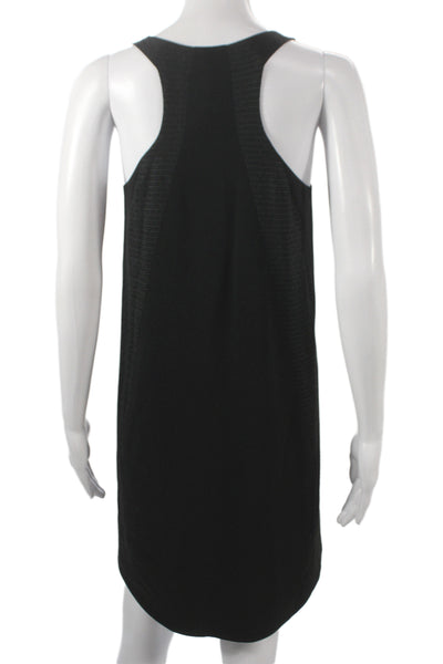Rag & Bone Women Slip Dress Black V Neck Drawstring Size 2