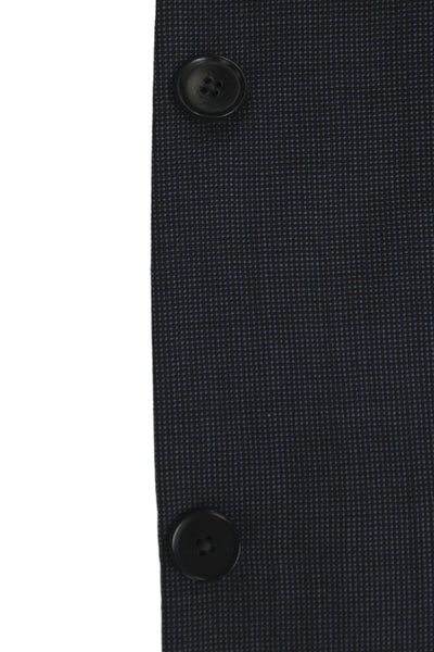 Boss Hugo Boss Men Dark Blue Classic Suit Jacket Button Rayon Blend Size 42