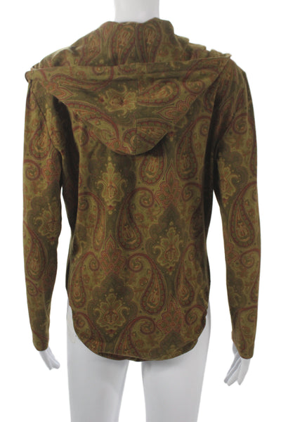 Escada Margaretha Ley Women Brown Brocade Bodysuit Size 42