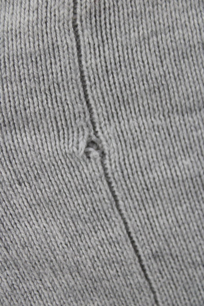 J Crew Women Jogger Sweatpants Gray Drawstring Cotton Polyester Size M
