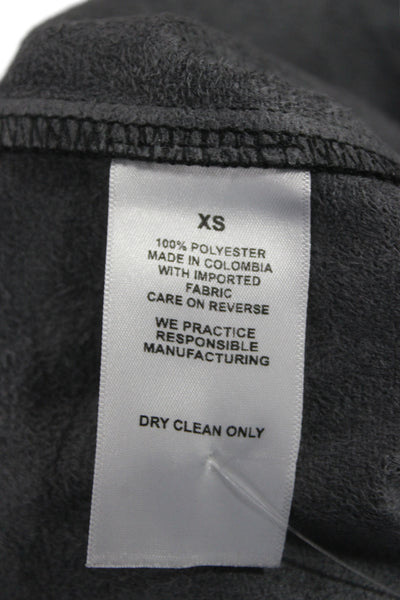 Nonchalant Label Women Dress Pants Black Polyester Zip Biker Fall Size XS