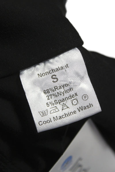 Nonchalant Label Women Sweetheart Sleeveless Catsuit Black Zip Size S