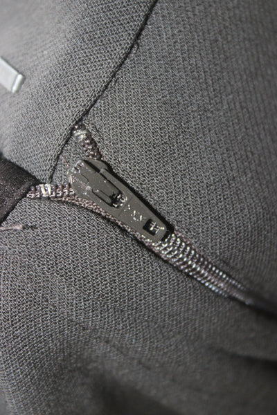 St. John Collection Women Dress Pants Black Virgin Wool Size 14