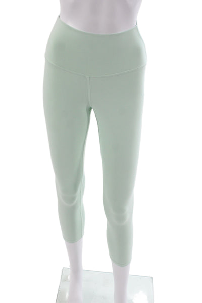 Alo Women Green Capri Leggings Athleisure Size 2XS