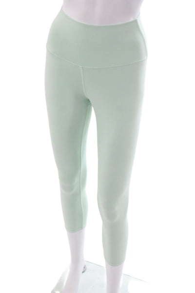 Alo Women Green Capri Leggings Athleisure Size 2XS