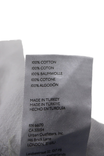We The Free Women Wrap Skort White Cotton Tie Waist Size 6
