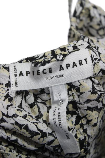 Apiece Apart Women Multicolor Floral Maxi Dress Cotton Sleeveless Size S