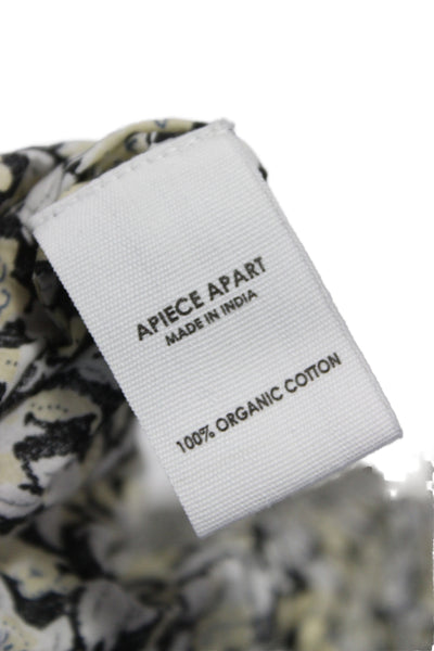 Apiece Apart Women Multicolor Floral Maxi Dress Cotton Sleeveless Size S