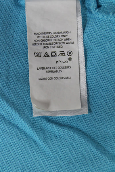 Polo Ralph Lauren Mens Short Sleeve Collared Classic Polo Shirt Blue Size Large
