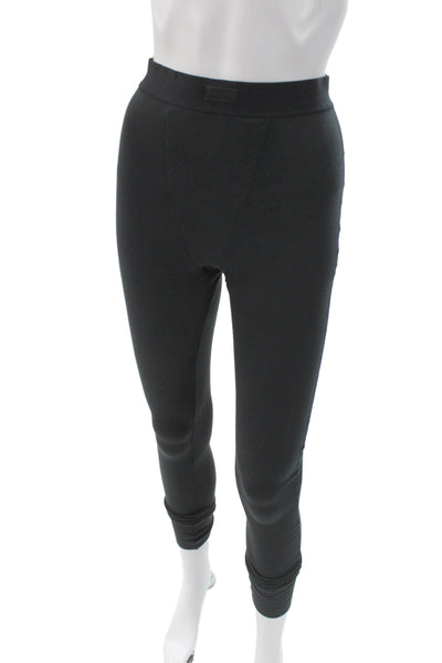 Skims Women Ankle Leggings Black Cotton Elastane Size S