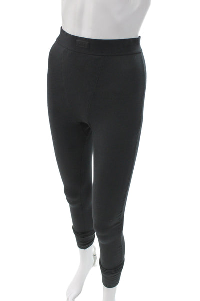 Skims Women Ankle Leggings Black Cotton Elastane Size S