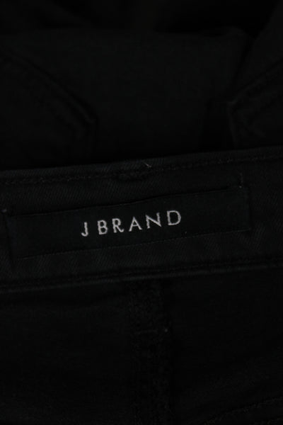 J Brand Women Straight High Rise Black Jeans Size 27