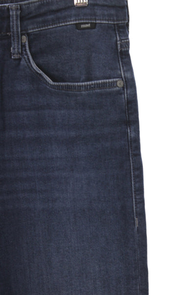 Mavi Jeans Mens Straight Jeans Blue High Rise Cotton Blend Size 31