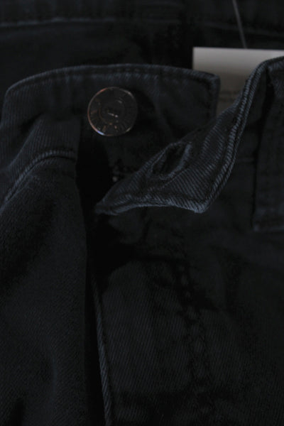Mavi Jeans Men Skinny Black High Rise Cotton Jeans Size 32