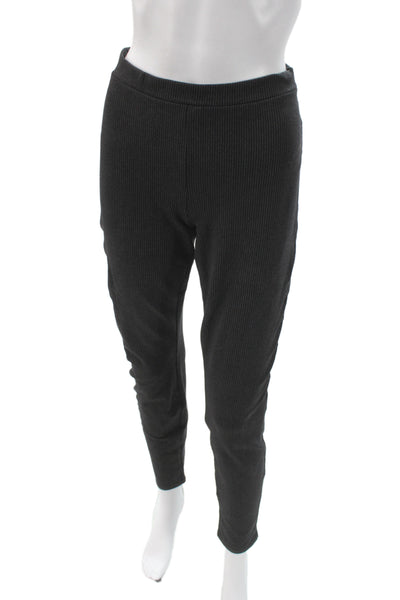 Joie Women Ankle Pants Black Viscose Pull On Solid Classic Fall Size M