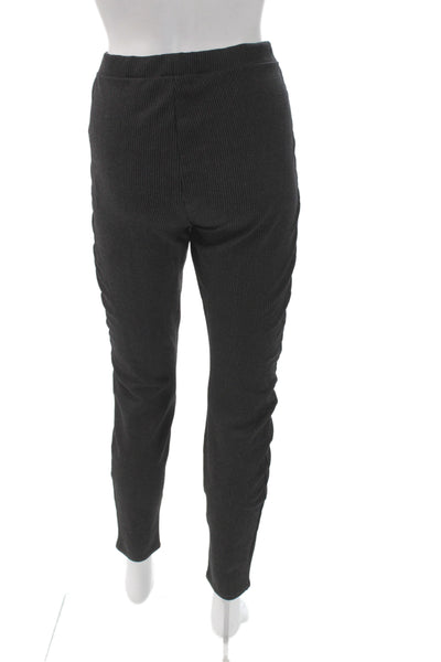 Joie Women Ankle Pants Black Viscose Pull On Solid Classic Fall Size M