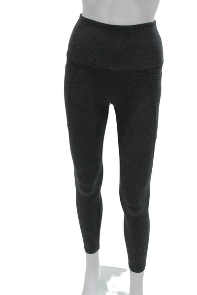 Beyond Yoga Women Ankle Leggings Gray Polyester Athleisure Size XS