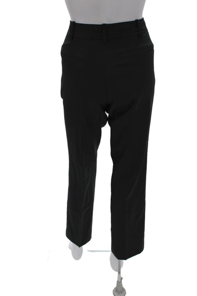 Comptoir Des Cotonniers Womens Black Dress Pants Polyester Zip Size S