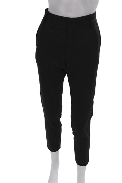 Vince Women Dress Pants Black Wool Zip Closure Size 2