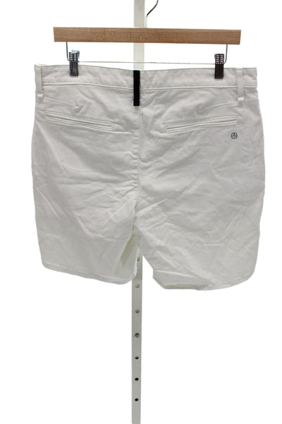 Rag & Bone Mens Chino Shorts White Cotton Button Size 33