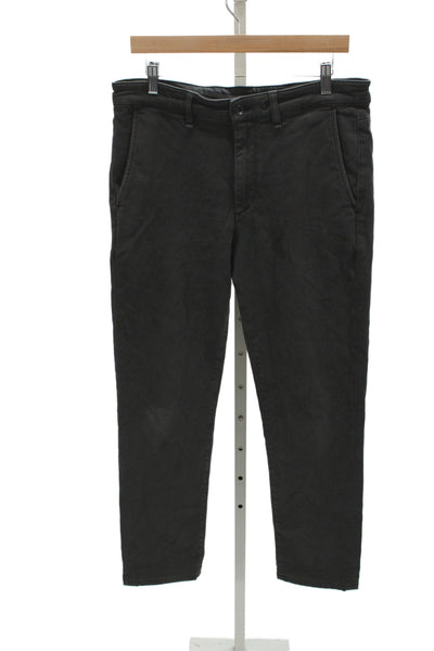 Rag & Bone Mens Chino Pants Black Cotton Button Size 33