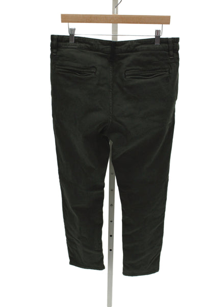 Rag & Bone Mens Chino Green Cotton Blend Button Size 33