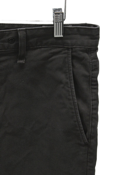 Rag & Bone Mens Chino Pants Gray Cotton Button Inseam 28 Size 33