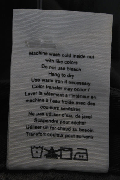 Rag & Bone Mens Chino Pants Gray Cotton Button Inseam 28 Size 33