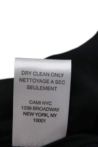 Cami NYC Womens Silk Cargo Pants Black Drawstring Size S
