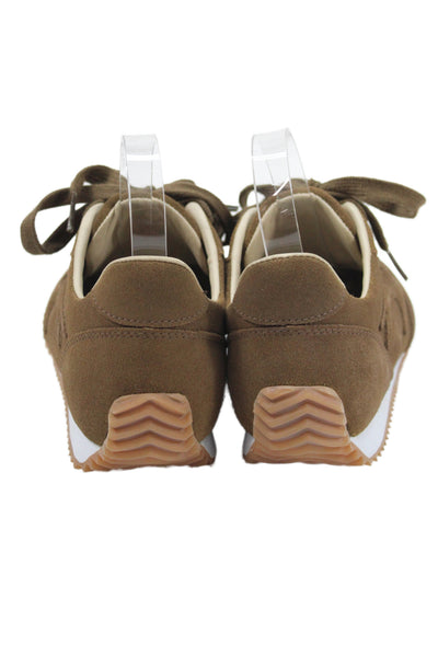Rachel Comey Womens Suede Low Top Fox Sneaker Brown Size 8