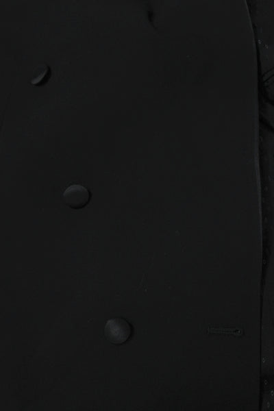 Bill Blass Mens Black Wool Tuxedo Size 46