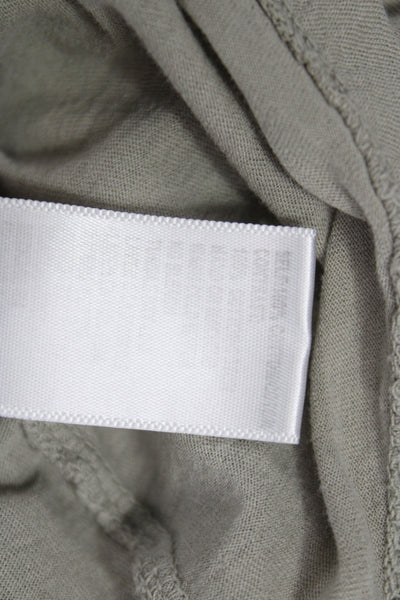 Standard James Perse Womens Henley Sleeveless Cotton Tank Gray Size 0