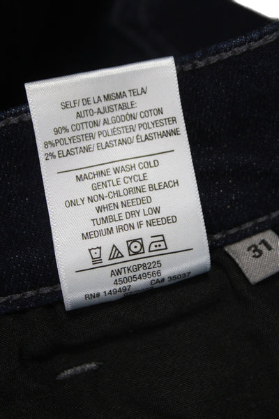 Joes Jeans Mens Straight Jeans Blue Mid Rise Cotton Blend 32in Size 31