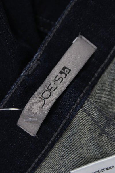 Joes Jeans Mens Straight Jeans Blue Mid Rise Cotton Blend 32in Size 31