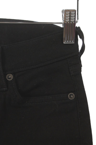 Levis Womens Black High Rise Skinny Jeans Size 24