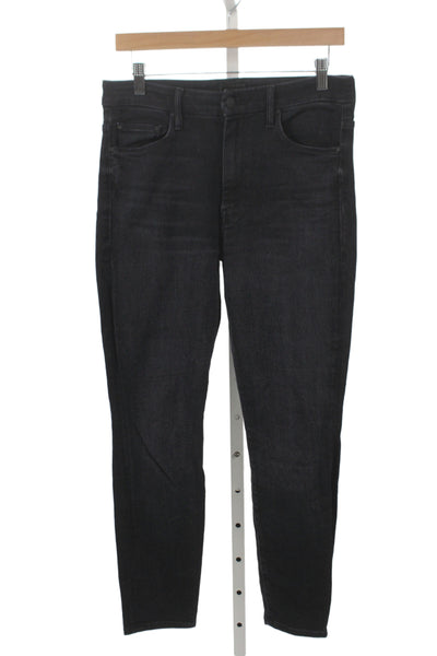 Mother Women Skinny Black High Waist Jeans Size 30