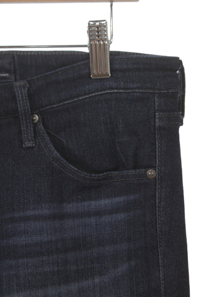 AG Adriano Goldschmied Womens Ankle Jeans Blue High Rise Cotton Blend Size 30