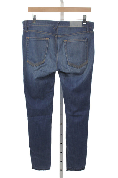 Elizabeth and James Women Skinny Blue Jeans Cotton Blend Size 28