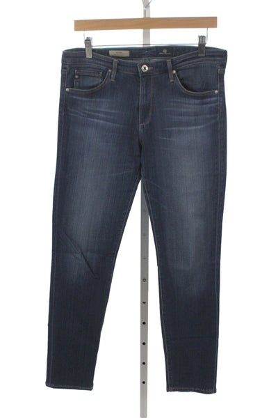 AG Adriano Goldschmied Women Skinny Jeans Blue High Rise Size 30