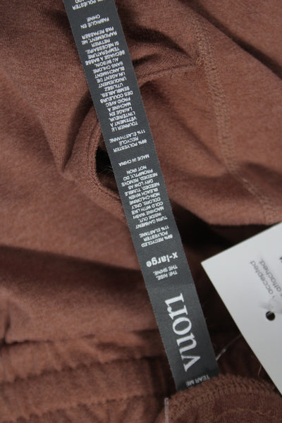 Vuori Womens Jogger Pants Brown Pull On Size XL