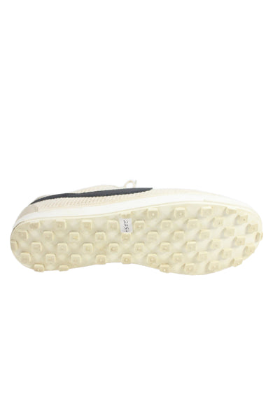 Nike Womens Knitted Canvas Embellished Low Top Sneakers Shoes Beige Size 8.5