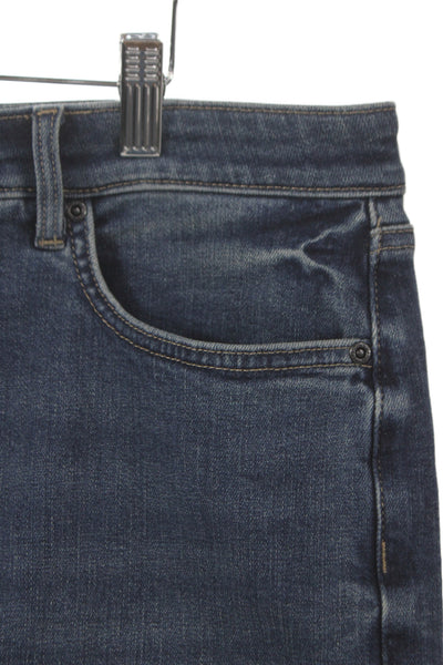 NYDJ Womens Bermuda Shorts Blue Cotton Blend Solid Size 14