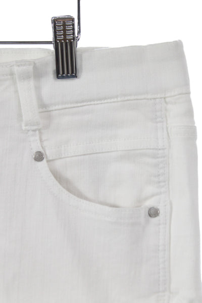 Liverpool Los Angeles Womens Cropped White Jeans Size 16
