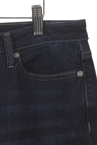 NYDJ Womens Straight Jeans Blue Mid-Rise Inseam 26 Cotton Blend Size 12