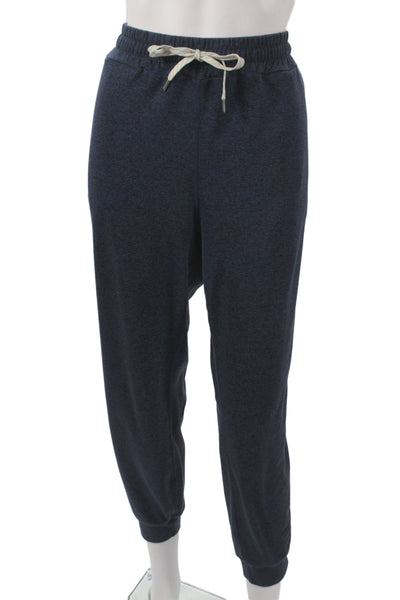 Vuori Womens Jogger Pants Blue Recycled Polyester Drawstring Size XL